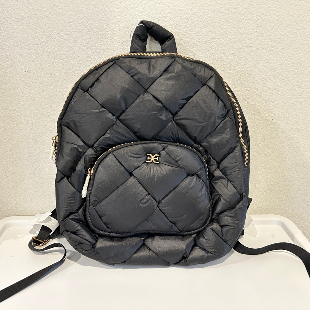 Sam Edelman Jianna Woven Nylon Large Backpack, New with Tag